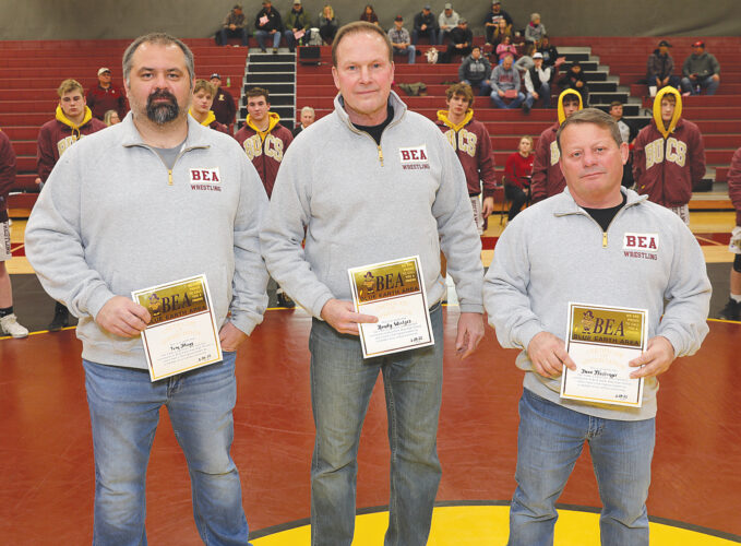 Former wrestling coaches honored News, Sports, Jobs